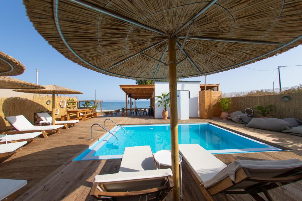 Logos Beach Village Theológos Exterior foto