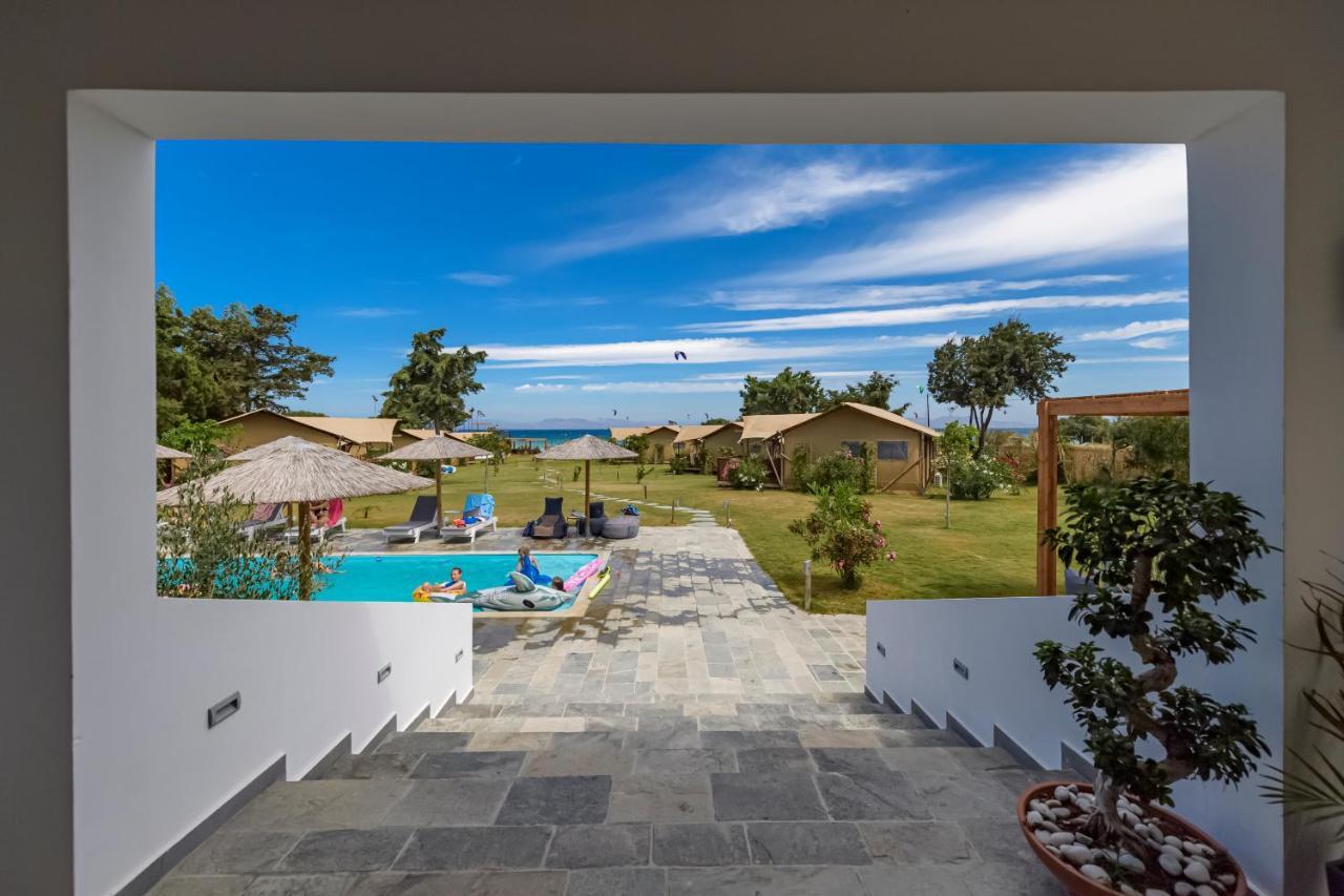 Logos Beach Village Theológos Exterior foto